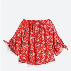 Papermoon Laramie off the shoulder top.